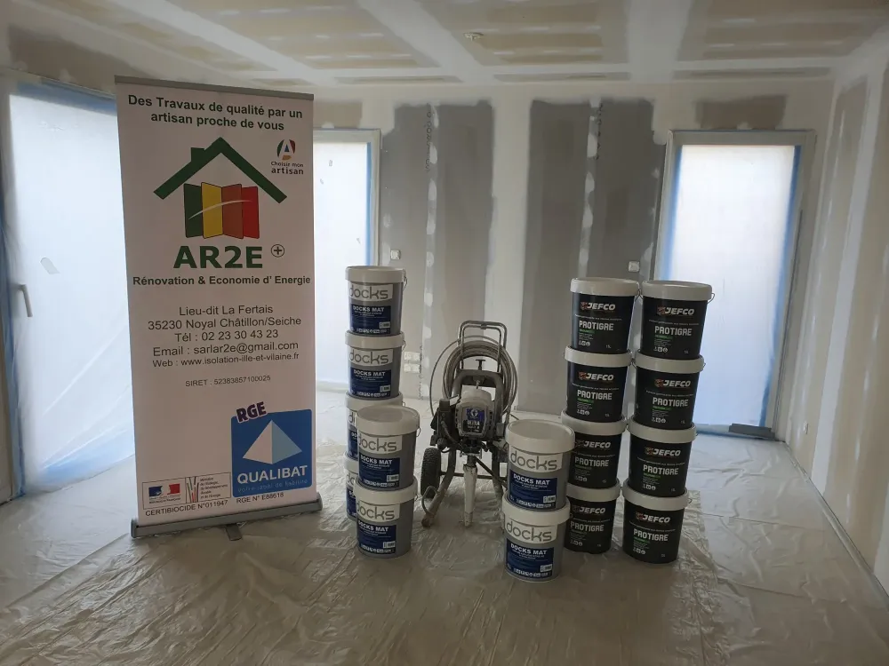 peinture intérieure et extérieure près de Pacé